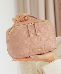 le reve vaniller（ル レーヴ ヴァニレ）の「オリジナル ハートキルティング コスメ ポーチ le reve vaniller（ポーチ）」