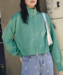 Auntie Rosa Holiday | ダブルジップカーディガン(カーディガン/ボレロ)