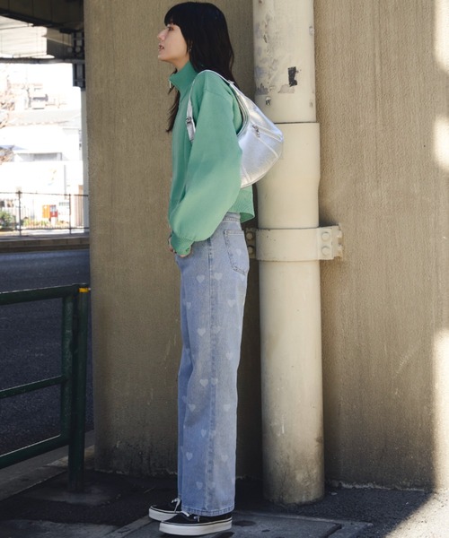 Auntie Rosa Holiday（アンティローザホリデー）の「ダブルジップカーディガン（カーディガン/ボレロ・レディース・ブラック/グリーン/オフホワイト・FREE）」の12枚目の写真