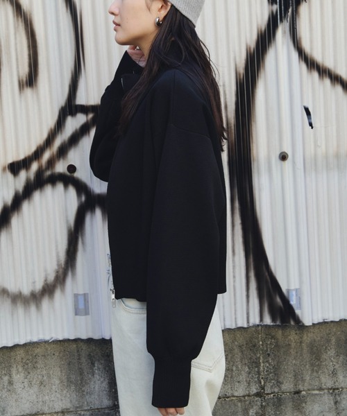 Auntie Rosa Holiday（アンティローザホリデー）の「ダブルジップカーディガン（カーディガン/ボレロ・レディース・ブラック/グリーン/オフホワイト・FREE）」の19枚目の写真