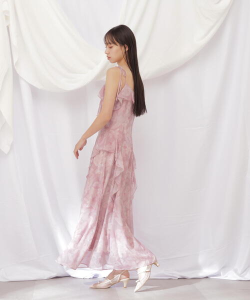 JILL by JILL STUART(ジルバイジルスチュアート)の「◇ジェムフラワープリントワンピース(ワンピース・レディース・ピンク/ブルー・FREE)」の13枚目の写真