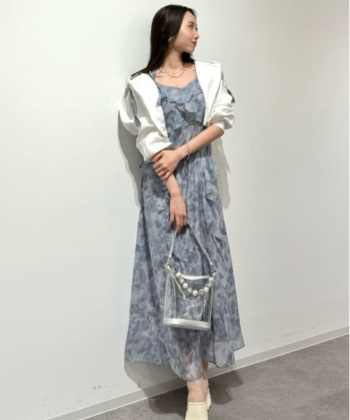 楽天市場】【SALE／80%OFF】モノトーンフラワーワンピース JILL