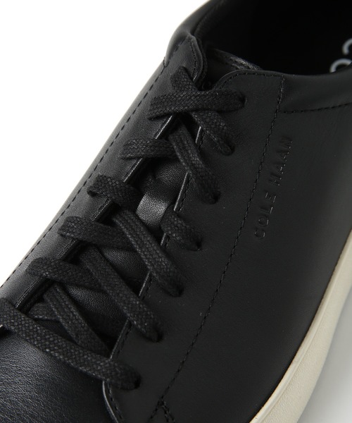 CROWDED CLOSET（クラウデッドクローゼット）の「【COLE HAAN/コールハーン】レザースニーカー（スニーカー・メンズ・ブラック/ホワイト・03/02）」の14枚目の写真