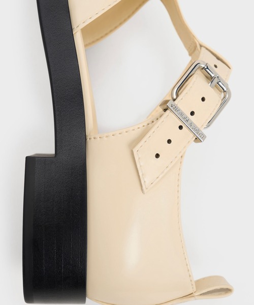 【セール】Charly チャーリー ティーバーバックルサンダル（パンプス）｜CHARLES & KEITH（チャールズ & キース）