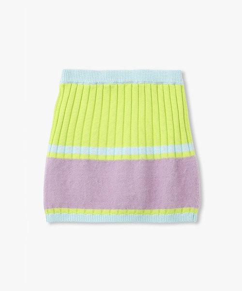 ANNA SUI NYC(アナ スイ エヌ ワイ シー)の「ANNA SUI NYC マルチカラースカート(スカート・レディース・ライム/ピンク/ホワイト・FREE)」の9枚目の写真