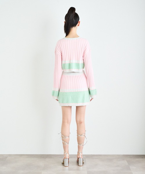 ANNA SUI NYC(アナ スイ エヌ ワイ シー)の「ANNA SUI NYC マルチカラースカート(スカート・レディース・ライム/ピンク/ホワイト・FREE)」の8枚目の写真