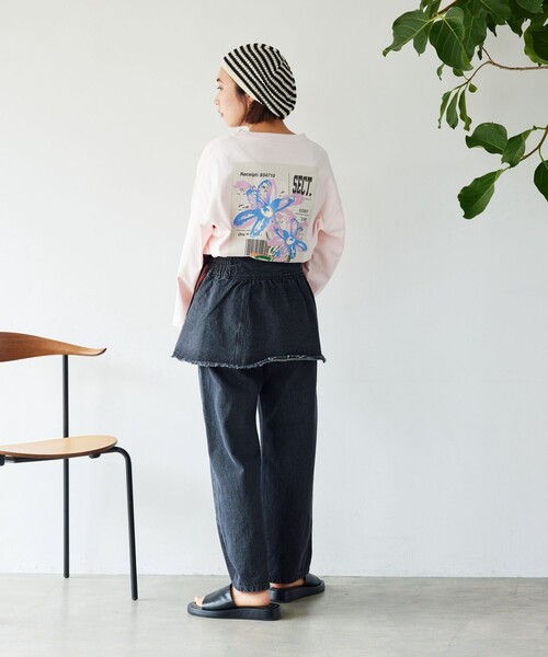 FREAK'S STORE(フリークスストア)の「マルチウェイ ビスチェ付き デニムパンツ(デニムパンツ・レディース・ブルー/ブラック・フリ-)」の6枚目の写真