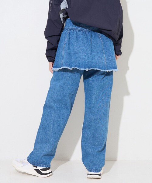 FREAK'S STORE(フリークスストア)の「マルチウェイ ビスチェ付き デニムパンツ(デニムパンツ・レディース・ブルー/ブラック・フリ-)」の14枚目の写真