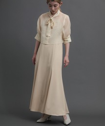 select MOCA（セレクトモカ）の「【オケージョン/結婚式】オーガンジーボレロ&キャミドレス（ドレス）」