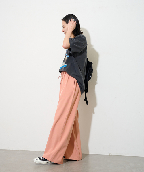 JOURNAL STANDARD(ジャーナルスタンダード)の「ワイドイージーパンツ(その他パンツ・レディース・バーガンディー/ブラック/チャコールグレー・36/38)」の19枚目の写真