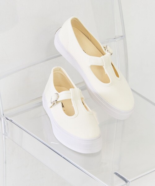 FREAK'S STORE（フリークスストア）の「限定展開　厚底 Tストラップシューズ（その他シューズ・レディース・ブラック/レオパード/オフホワイト・24.0cm/23.5cm/23.0cm）」の4枚目の写真