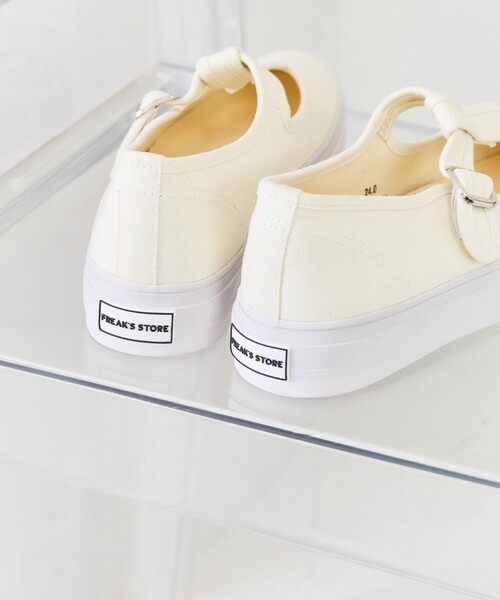 FREAK'S STORE（フリークスストア）の「限定展開　厚底 Tストラップシューズ（その他シューズ・レディース・ブラック/レオパード/オフホワイト・24.0cm/23.5cm/23.0cm）」の5枚目の写真