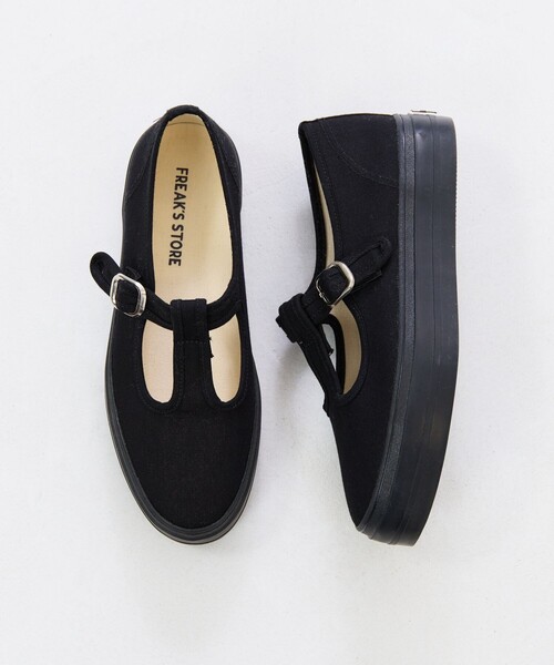 FREAK'S STORE（フリークスストア）の「限定展開　厚底 Tストラップシューズ（その他シューズ・レディース・ブラック/レオパード/オフホワイト・24.0cm/23.5cm/23.0cm）」の16枚目の写真