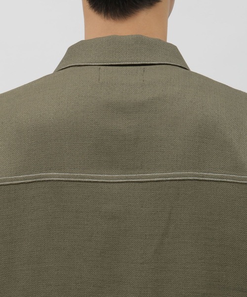 LAKOLE（ラコレ）の「ブッチャーワークステッチシャツ/108968（シャツ/ブラウス・メンズ・ブラック/オリーブ/ブラウン・X-LARGE/LARGE/MEDIUM）」の10枚目の写真