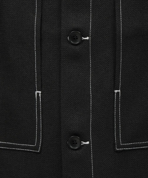 LAKOLE（ラコレ）の「ブッチャーワークステッチシャツ/108968（シャツ/ブラウス・メンズ・ブラック/オリーブ/ブラウン・X-LARGE/LARGE/MEDIUM）」の11枚目の写真
