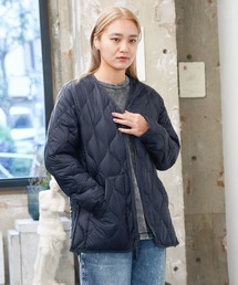 ダウンジャケット/コート（ブルー・ネイビー/青色系・速乾