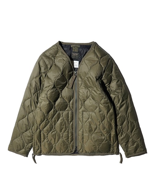 TAION / タイオン MILITARY V-NECK W-ZIP JACKET (TAION-101ALSZML-1