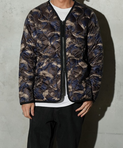 TAION / タイオン MILITARY V-NECK W-ZIP JACKET (TAION-101ALSZML-1