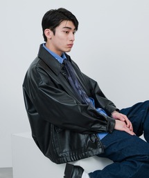  j.n.r.d | フェイクレザーブルゾン(ブルゾン)