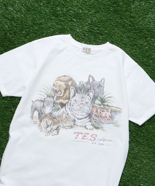 TES BUHI SAFARI PARK T-SHIRT / Tシャツ（Tシャツ/カットソー）｜The Endless Summer（エンドレスサマー）