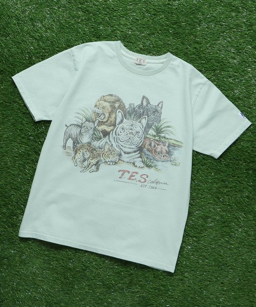 TES BUHI SAFARI PARK T-SHIRT / Tシャツ（Tシャツ/カットソー）｜The Endless Summer（エンドレスサマー）