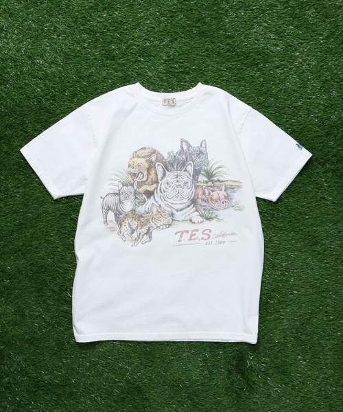TES BUHI SAFARI PARK T-SHIRT / Tシャツ（Tシャツ/カットソー）｜The Endless Summer（エンドレスサマー）