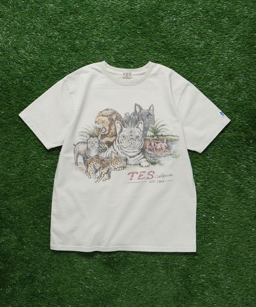 TES BUHI SAFARI PARK T-SHIRT / Tシャツ（Tシャツ/カットソー）｜The Endless Summer（エンドレスサマー）