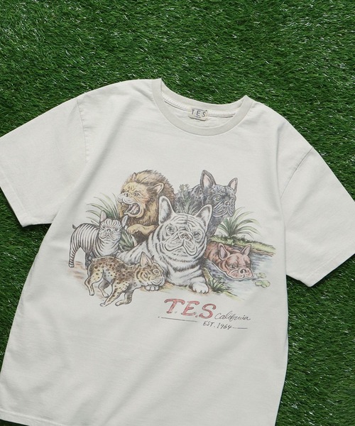 TES BUHI SAFARI PARK T-SHIRT / Tシャツ（Tシャツ/カットソー）｜The Endless Summer（エンドレスサマー）
