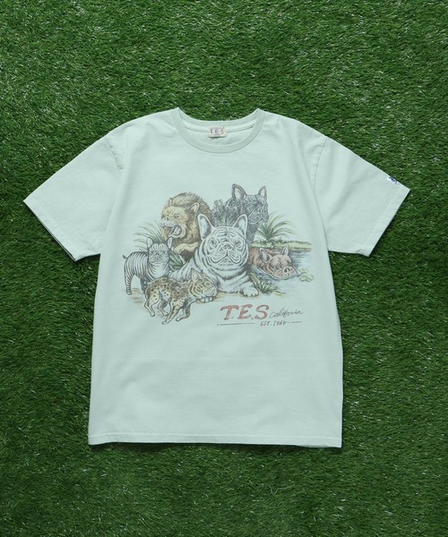 TES BUHI SAFARI PARK T-SHIRT / Tシャツ（Tシャツ/カットソー）｜The Endless Summer（エンドレスサマー）