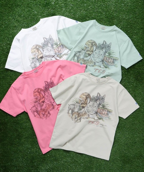 TES BUHI SAFARI PARK T-SHIRT / Tシャツ（Tシャツ/カットソー）｜The Endless Summer（エンドレスサマー）
