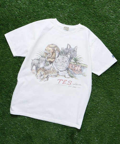 TES BUHI SAFARI PARK T-SHIRT / Tシャツ（Tシャツ/カットソー）｜The Endless Summer（エンドレスサマー）