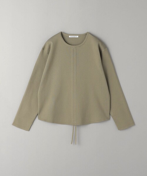 BEAUTY&YOUTH UNITED ARROWS(ビューティーアンドユースユナイテッドアローズ)の「【WEB限定】ドロースト ニットプルオーバー&フレアスカート -3WAY-(ワンピース・レディース・ネイビー/ベージュ/ブラック・FREE)」の20枚目の写真