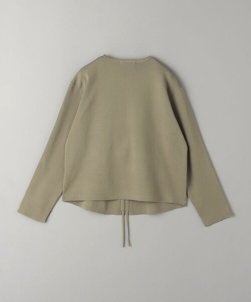 BEAUTY&YOUTH UNITED ARROWS(ビューティーアンドユースユナイテッドアローズ)の「【WEB限定】ドロースト ニットプルオーバー&フレアスカート -3WAY-(ワンピース・レディース・ネイビー/ベージュ/ブラック・FREE)」の21枚目の写真
