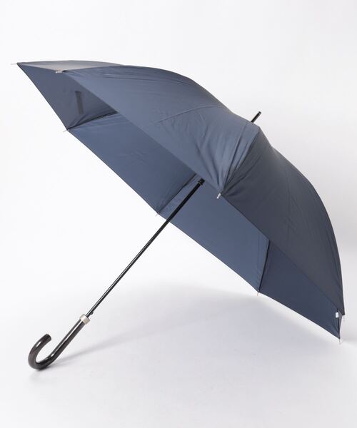 LANVIN collection（ランバン コレクション）の「傘　無地70cm（長傘・メンズ・ダークブルー/ダークグリーン/ブラック・FREE）」の3枚目の写真