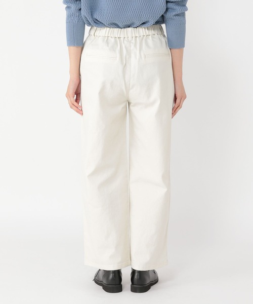 studio CLIP（スタディオクリップ）の「【スッキリ春らくパンツ】スッキリストレートパンツ[プチ・プラスサイズあり]（その他パンツ・レディース・ネイビー/オフホワイト/ピンク/グレー・SMALL/LARGE/MEDIUM/ﾌﾘｰ(L)/PF）」の21枚目の写真
