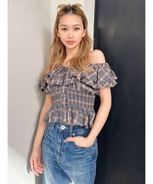 GYDA | 2WAYフリルオフショルブラウス(シャツ/ブラウス)