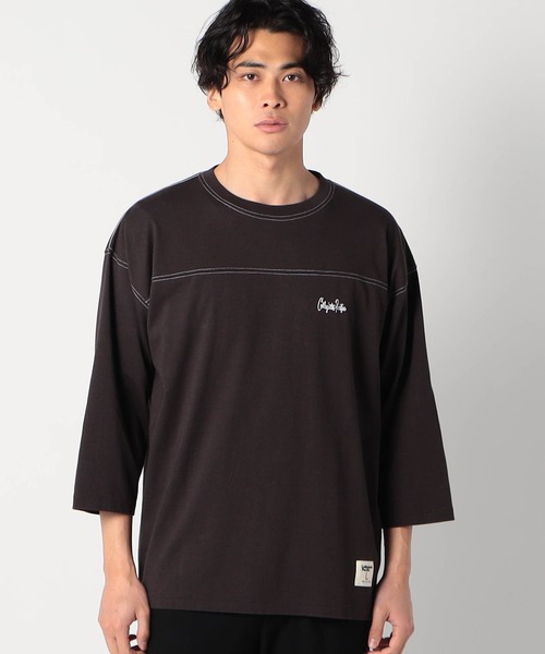 Collegiate Pacific(カレッジエイトパシフィック)の「Collegiate Pacific(カレッジエイト パシフィック)フットボールTシャツ(Tシャツ/カットソー・メンズ・グレー/ワインレッド/チャコールグレー・X-LARGE/LARGE/MEDIUM/SMALL)」の11枚目の写真