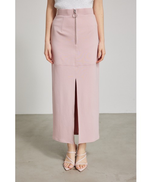 rienda(リエンダ)の「ディープスリットタイトカットスカート 春服(スカート・レディース・ブラック/ベージュ/ピンク・SMALL/MEDIUM)」の5枚目の写真