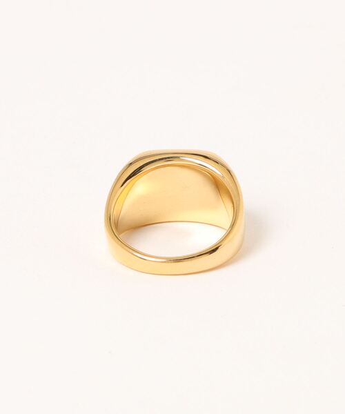 TUWAKRIM（トゥワクリム）の「【TUWAKRIM】スクエアリング（リング・レディース・オフホワイト/ブラック・MEDIUM/LARGE/X-LARGE/SMALL/XX-LARGE）」の9枚目の写真