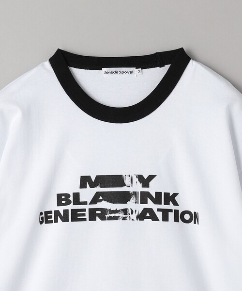 CABARET POVAL　キャバレーポバール　プリントTシャツ Amazon | [フォーワンセブン エディフィス] cabaret poval
