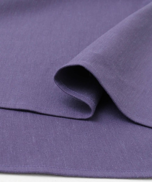 URBAN RESEARCH ROSSO WOMEN(アーバンリサーチ ロッソ)の「リネンストレッチスリットスカート(スカート・レディース・ブラック/パープル/モカ・38/36)」の5枚目の写真