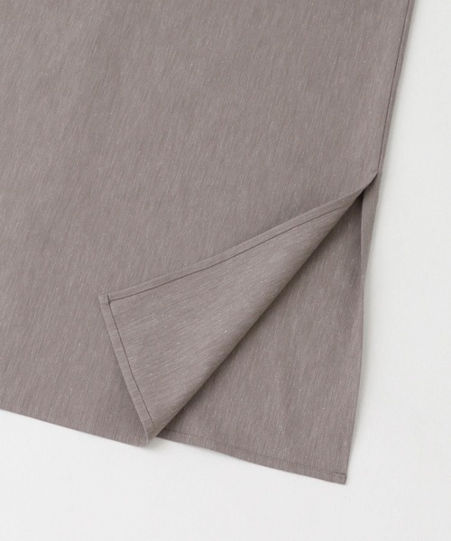 URBAN RESEARCH ROSSO WOMEN(アーバンリサーチ ロッソ)の「リネンストレッチスリットスカート(スカート・レディース・ブラック/パープル/モカ・38/36)」の6枚目の写真