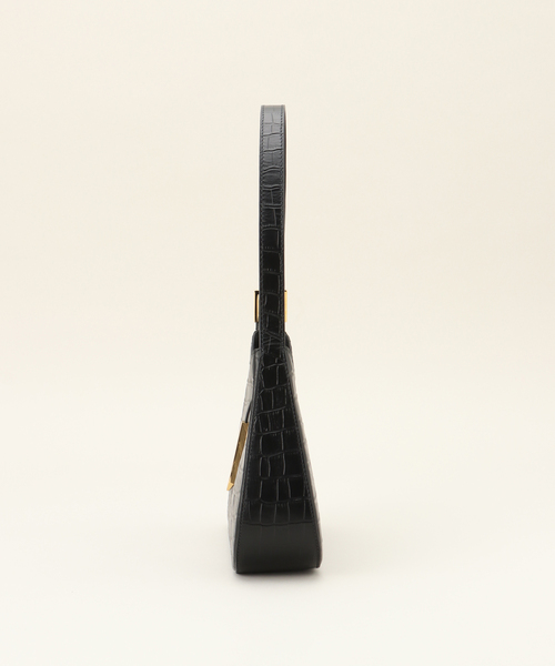 【直営店買付】DeMellierデメリエー The Tokyo 東京 black croc DEMELLIER/デメリエー】TOKYO CROC：ハンドバッグ（ハンドバッグ