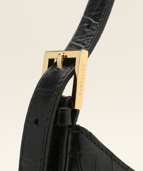 DEMELLIER LONDON（デメリエーロンドン）の「【DEMELLIER/デメリエー】TOKYO CROC：ハンドバッグ（ハンドバッグ・レディース・ブラック・FREE）」の12枚目の写真