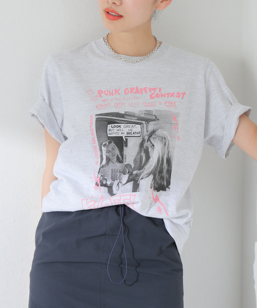Oriens JOURNAL STANDARD(オリエンス ジャーナルスタンダード)の「【GOOD ROCK SPEED/グッドロックスピード】 John Holmstorn:Tシャツ(Tシャツ/カットソー・レディース・アイボリー・SMALL/MEDIUM)」の1枚目の写真