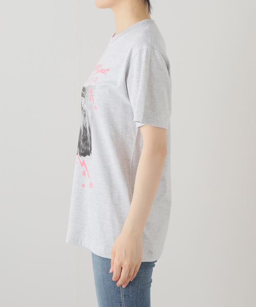 Oriens JOURNAL STANDARD(オリエンス ジャーナルスタンダード)の「【GOOD ROCK SPEED/グッドロックスピード】 John Holmstorn:Tシャツ(Tシャツ/カットソー・レディース・アイボリー・SMALL/MEDIUM)」の3枚目の写真