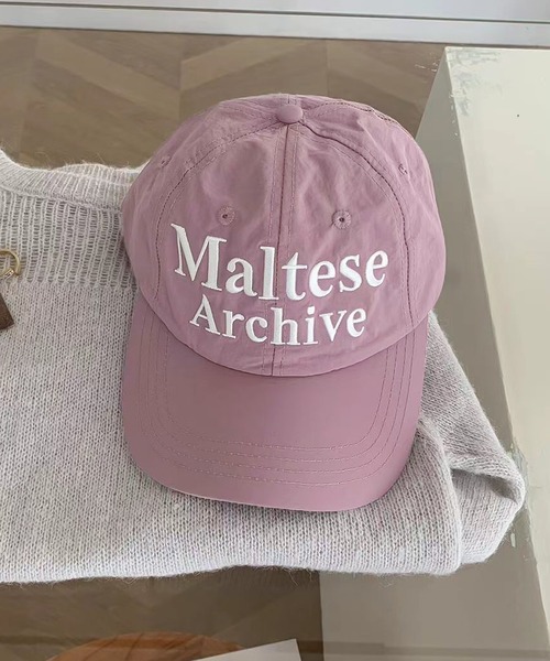 LAFFMO（ラフモ）の「レタリングロゴキャップ（キャップ・レディース・ピンク/ネイビー/グレー/ブラック・F）」の12枚目の写真