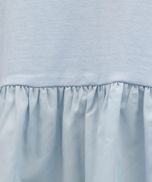 LAKOLE(ラコレ)の「布帛切り替えT / 115406(Tシャツ/カットソー・レディース・ブラック/オフホワイト/ブルー・SMALL/MEDIUM)」の4枚目の写真