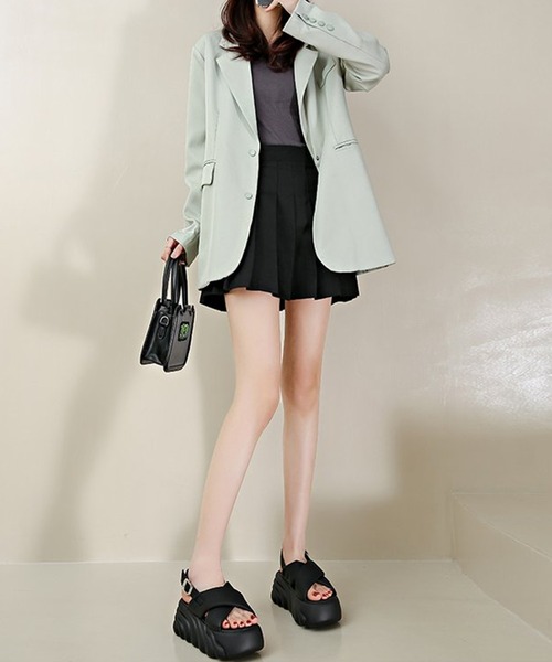 Lace Ladies(レースレディース)の「クロス バンド 厚底 ストラップ サンダル(サンダル・レディース・アイボリー/ブラック・23.5/24.5/22.5/24/23)」の6枚目の写真