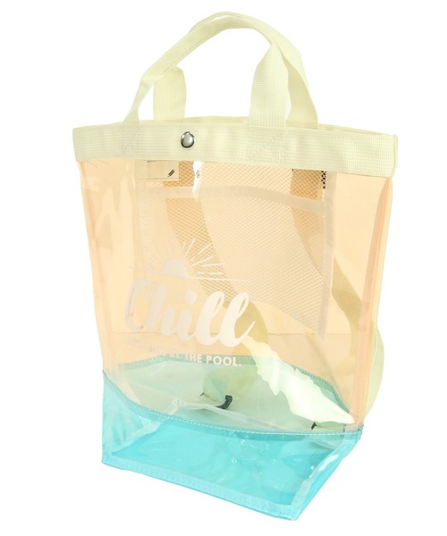 and it_（アンドイット）の「キッズクリア配色2wayリュック（バックパック/リュック・キッズ・オレンジ/ラベンダー/スカイブルー/アイボリー/ピンク・FREE）」の5枚目の写真